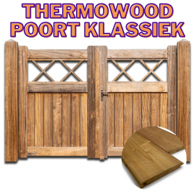 Poort Thermowood Klassiek